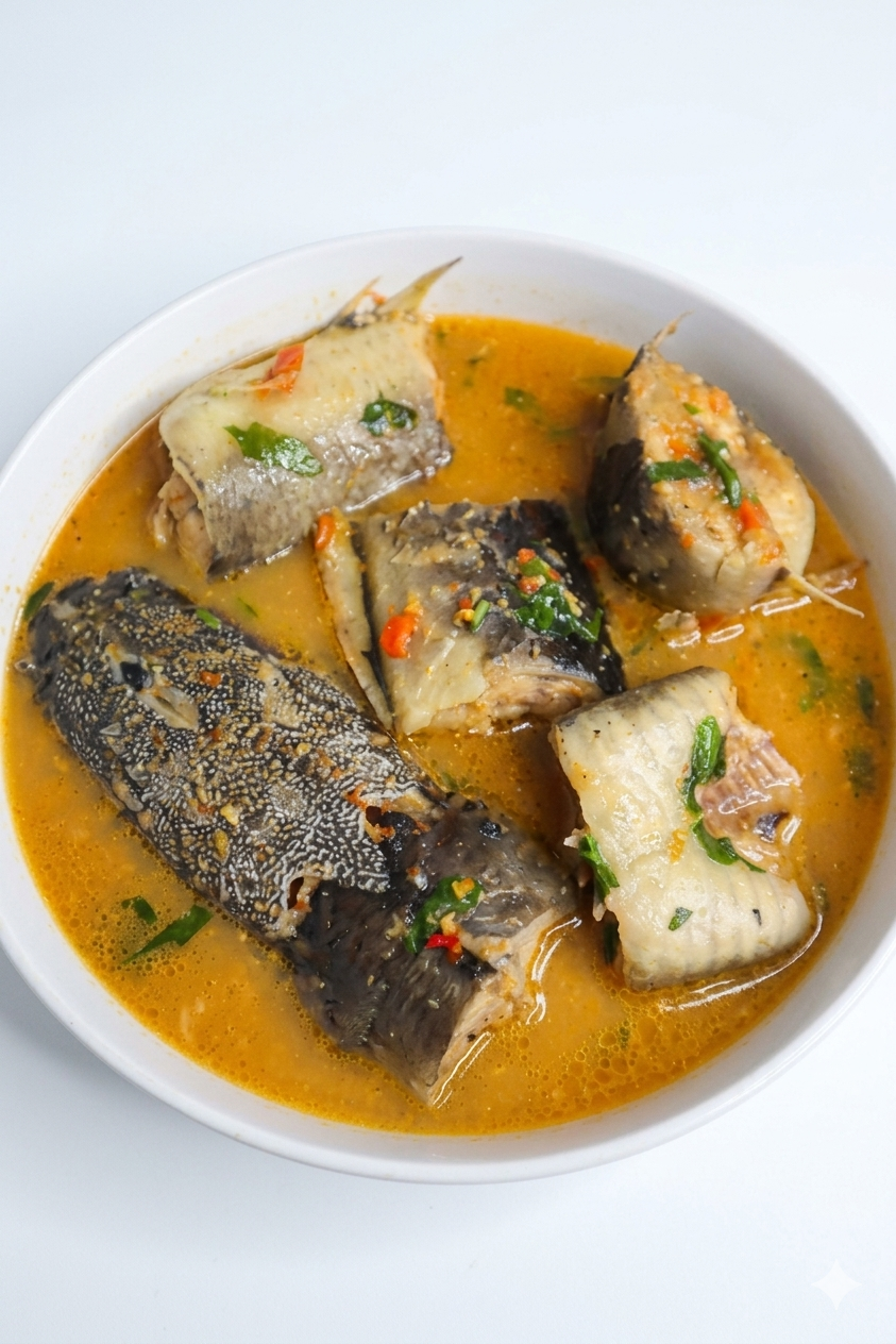Full Catfish Pepper Soup